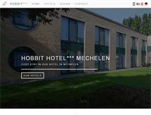 Tablet Screenshot of hobbithotels.be